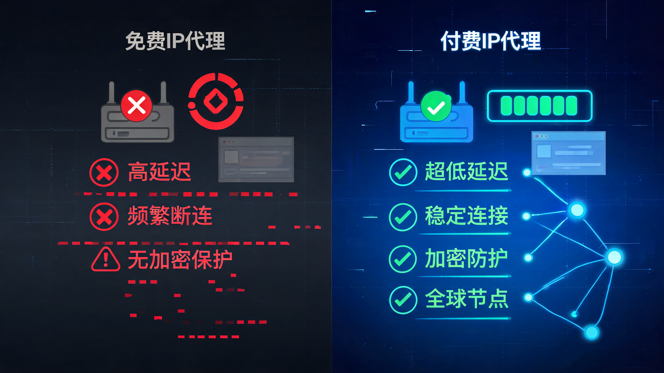 付费IP代理比免费的好在哪？